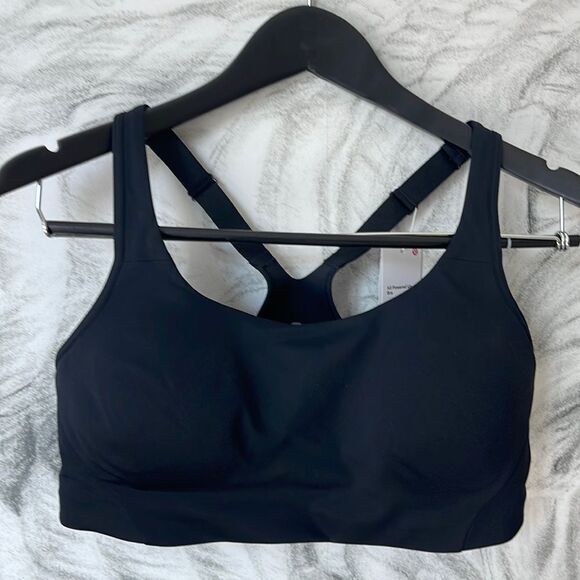 lululemon athletica Other - Lululemon All Powered Up Bra 32D Medium Support sports bra black NWT